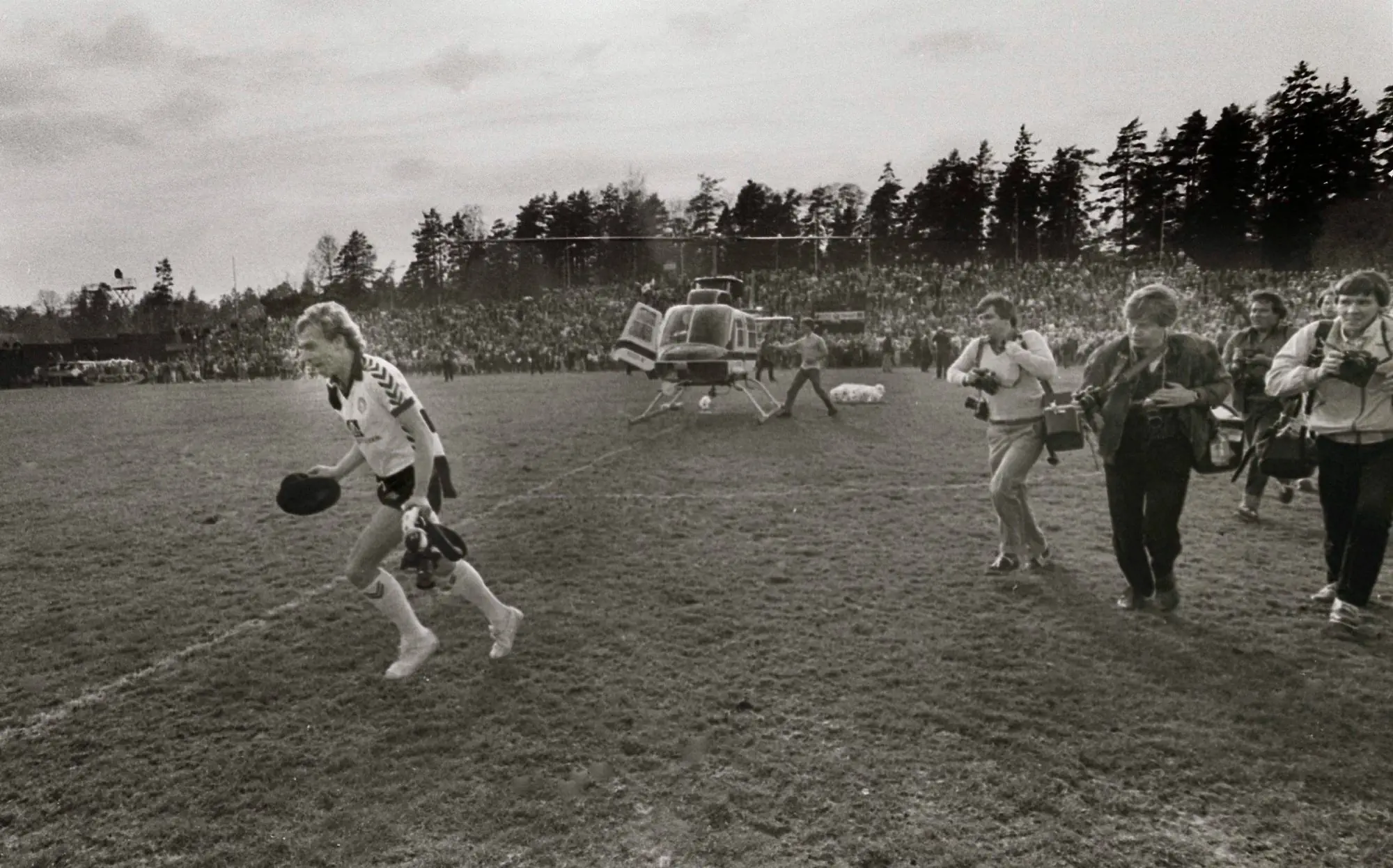 Teigen på fotballbanen
